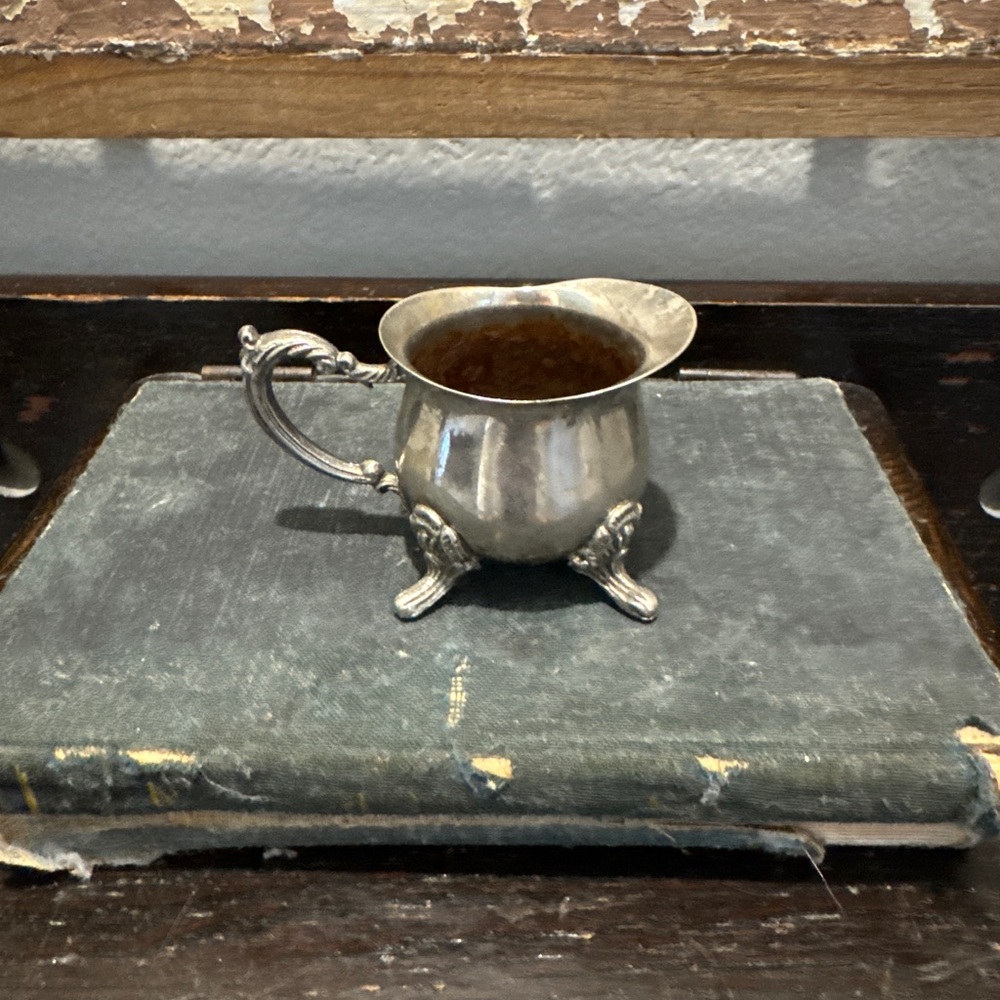 Vintage Silver Creamer